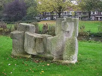 Compositie (1967) in Amsterdam-Oost