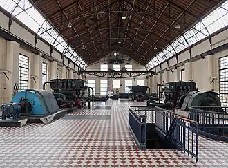 Compressorenzaal voor perslucht