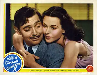 Advertentie voor Comrade X