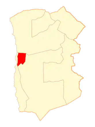 Kaart van Alto Hospicio