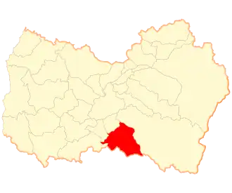 Kaart van Chimbarongo