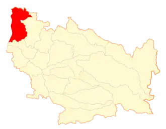 Kaart van Cobquecura