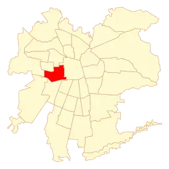 Kaart van Estación Central