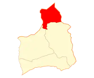 Kaart van General Lagos