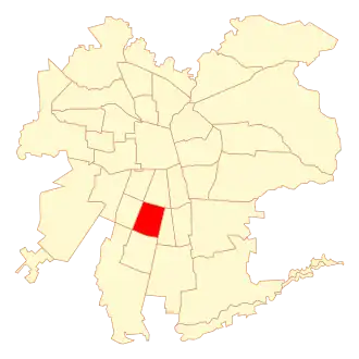 Kaart van La Cisterna