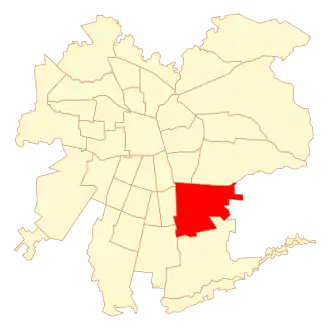 Kaart van La Florida