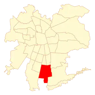 Kaart van La Pintana