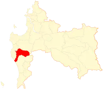 Kaart van Los Álamos