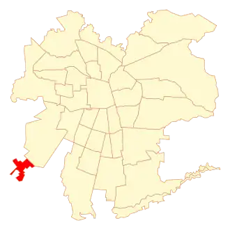 Kaart van Padre Hurtado