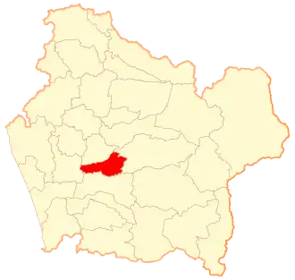 Kaart van Padre Las Casas