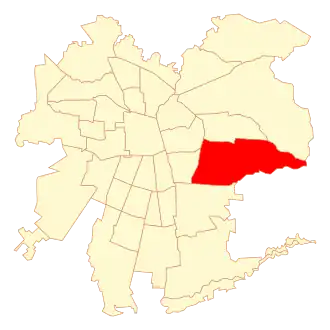 Kaart van Peñalolén