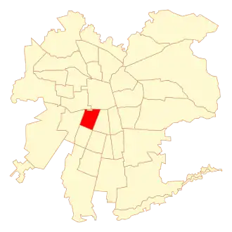 Kaart van Pedro Aguirre Cerda