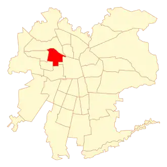 Kaart van Quinta Normal