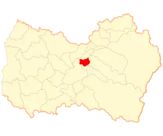 Kaart van Quinta de Tilcoco