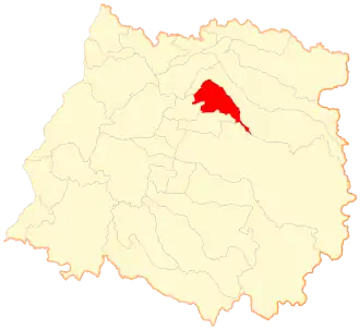 Kaart van Río Claro