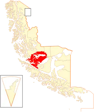 Kaart van Río Verde