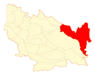 Kaart van San Fabián