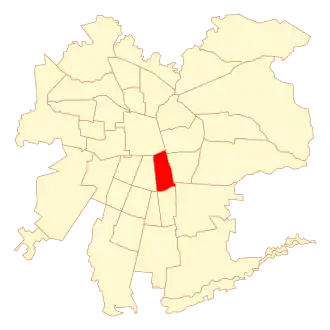 Kaart van San Joaquín