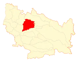 Kaart van San Nicolás