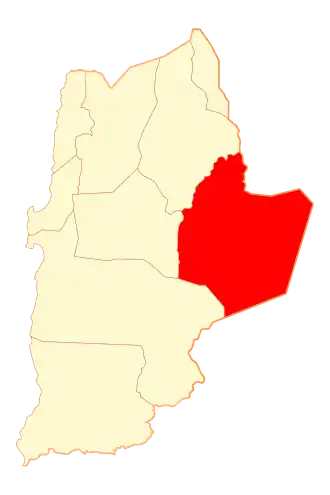 Kaart van San Pedro de Atacama