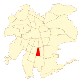 Kaart van San Ramón