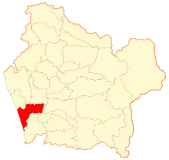 Kaart van Teodoro Schmidt