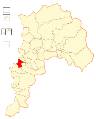 Kaart van Viña del Mar