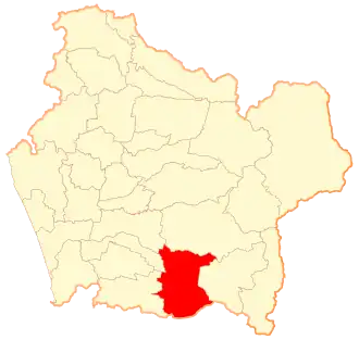 Kaart van Villarrica