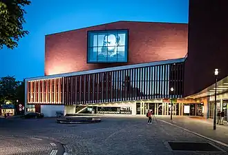 Het concertgebouw van Brugge, thuisbasis van Anima Eterna.