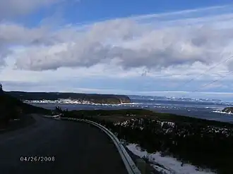 Route 434 in de omgeving van Conche