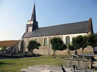 De Onze-Lieve-Vrouw-Geboortekerk in Conchil-le-Temple