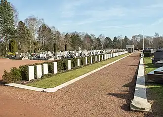 Perk met Britse gesneuvelden