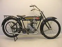 Condor model Moto Chassis met een 250 cc MAG-motor uit 1923