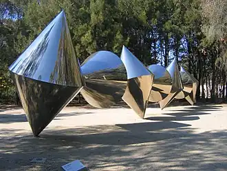 Cones (1982) Bert Flugelman, Canberra