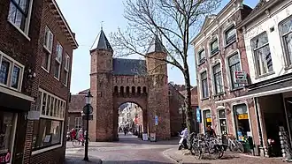 Begin van de Kamp buiten de Kamperbinnenpoort