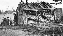 Huis van een Mi'kmaqgezin (1908)