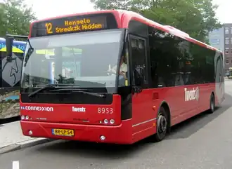 Ambassador 200 bij Connexxion in de Twentse huisstijl