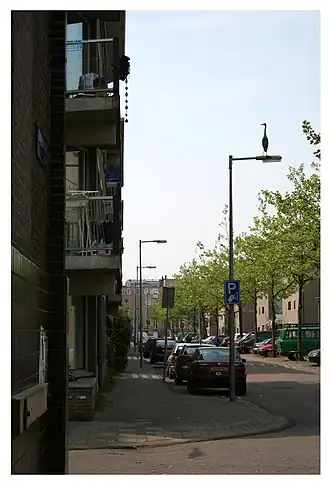 Conradstraat (2006) naar het westen toe