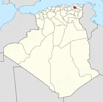 Kaart van Constantine