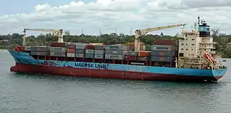 MV Maersk Alabama in 2009