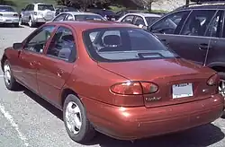 Ford Contour (1995-1997), achteraanzicht