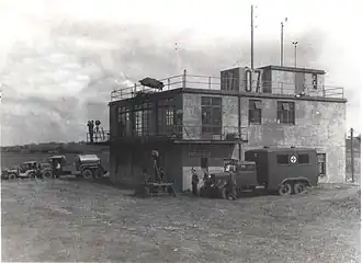 Controletoren op Tempsford tijdens de Tweede Wereldoorlog