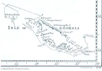 Kaart van Clerkerotsen