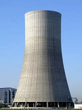 Koeltoren van Centrale Zandvliet