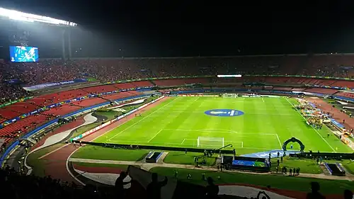 Het stadion Estádio do Morumbi