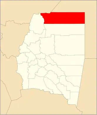 Kaart van departement