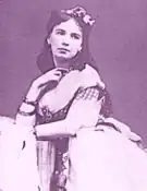 Courtisane Cora Pearl, rond 1860