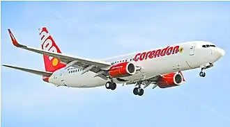 Boeing 737-800 van Corendon Dutch Airlines