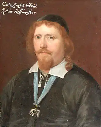 Corfitz Ulfeldt. Portret op Frederiksborg Slot.