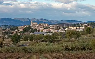 Gezicht op Corneilhan